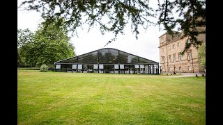 An Orangery Marquee at Hagley Hall [upl. by Enimzzaj]