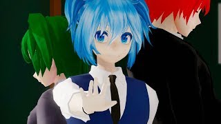 【MMD】I WANNA PARTY【Akabane Karma  Shiota Nagisa  Kayano Kaede】 [upl. by Dickerson486]