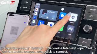 CarlinKit  How to connect the WiFi [upl. by Haines]
