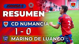 Resumen CD Numancia  10  Marino de Luanco [upl. by Estas]