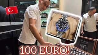 FAKE ROLEX WATCH SHOPPING AT GRAND BAZAAR  Istanbul Turkey turkey rolex türkiye [upl. by Lash]