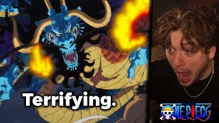 KAIDOS DRAGON FORM REACTION one piece reaction [upl. by Leyla]