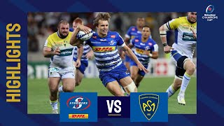 Highlights  DHL Stormers v ASM Clermont Auvergne Round 4│Heineken Champions Cup 202223 [upl. by Sugirdor]