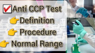 Anti CCP Test  What Is Anti CCP Test [upl. by Pinto]