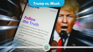 Trumps Truth Social Surpasses Musks X in Market Value Amid Political Surge [upl. by Maggio]