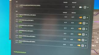 Benchmarking 3060 Ti LHR Cards on NiceHash Miner [upl. by Einhoj219]