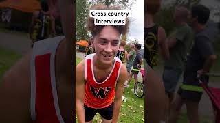 Cross country goes CRAZY 😱 running crosscounty funny [upl. by Enrol454]