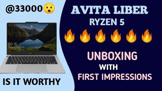 AVITA LIBER RYZEN 5 UNBOXING [upl. by Llerehs543]