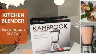 Kambrook Glass Jug Blender amp Ice Crusher 15L 500W  Why I Got TWO  Comparing the Old amp New [upl. by Adlanor]