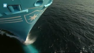 Maersk  Mighty Ships Eco Efficient Emma Maersk  Discovery Channel [upl. by Ofelia]