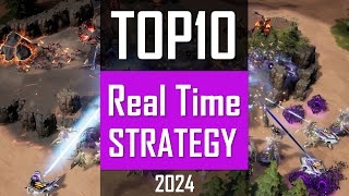 TOP10 Real Time Strategy Games  Best New RTS Games 2024 [upl. by Antoinetta618]