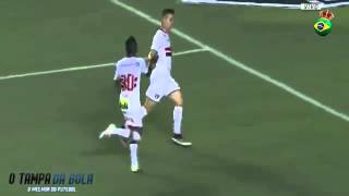 Gol de João Schmidt  São Paulo 6 X 0 Trujillanos  Libertadores 2016  05042016 [upl. by Leakcim]