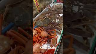 Famous King Crab Market in Korea PohangJukdoMarket pohang jukdomarket kingcrab seafood [upl. by Hylton415]