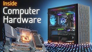 How does Computer Hardware Work 💻🛠🔬 3D Animated Teardown [upl. by Tormoria376]