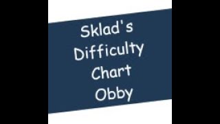 Sklads Difficulty Chart Obby  stages 375425 [upl. by Reinhard]