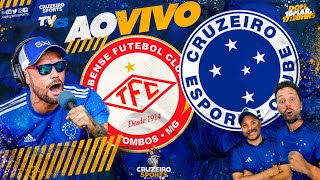 🔴 TOMBENSE X CRUZEIRO  SEMIFINAL CAMPEONATO MINEIRO  JORNADA ESPORTIVA CRUZEIRO SPORTS AO VIVO [upl. by Umeko]