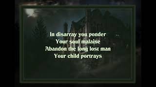 Ghost  Depth of Satans Eyes Instrumental CoverKaraoke Version  with Lyrics on Screen [upl. by Kepner989]