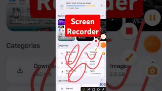 Mobile Screen Recorde Kaise Kare  XRecorder Use Kaise Kare  Spktech screenrecorder xrecorder [upl. by Nnazus538]