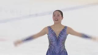 2024 JPN National Winter Sports Festival  Wakaba Higuchi FS [upl. by Luane690]