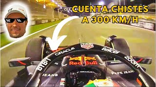 Checo Pérez Se Pone Sarcástico En Medio De La Carrera  Bahréin 2024 [upl. by Tenaej114]