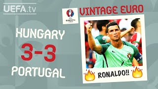 HUNGARY 33 PORTUGAL EURO 2016  VINTAGE EURO [upl. by Bonucci]