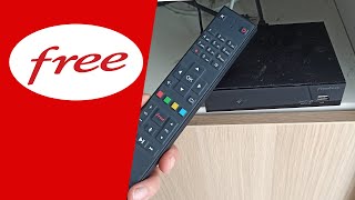 Freebox MINI 4K  associer la télécommande FREE [upl. by Erdman]