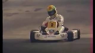 Ayrton Senna Vs Alain Prost  Master Karting de Bercy  GoKart [upl. by Gunter]