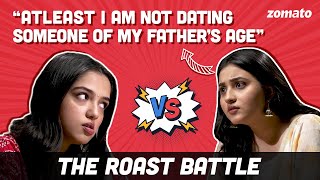 Ahsaas Channa and Revathi Pillai Roast Each Other  Ultimate Roast Battle  Sahiba Bali  Zomato [upl. by Nord]