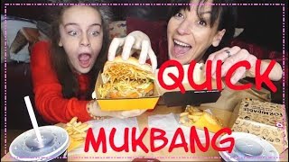 MUKBANG  On a la dalle  QUICK  🍔 🍗 🍟 [upl. by Nehtanoj523]