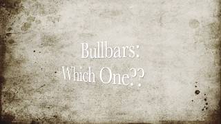 Which Bullbar  Midland Towbars  Call 08 9250 1230 [upl. by Amabil]