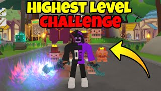 Highest Level In 10 Minutes Roblox Giant Simulator [upl. by Ydrah]