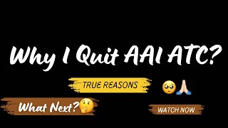 Why I Quit AAI ATC😥 [upl. by Luo]