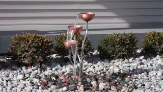 Harmony Springs Copper 3 Cup Fountain [upl. by Ingrid487]