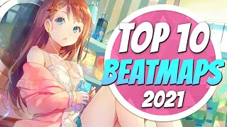 osu Top 10 MUST PLAY BeatmapsSongs [upl. by Llerol]