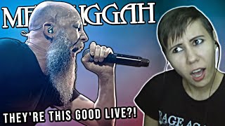 Meshuggah  Demiurge  Reaction Live Bloodstock 2023 [upl. by Micro567]