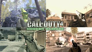 Playing COD 4 with Only Pistols 7K Subscriber Special [upl. by Nadnerb]