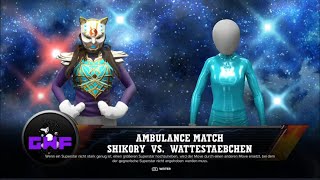 Shikory vs Wattestäbchen Ambulance Match 🚑  GWF [upl. by Susanna]