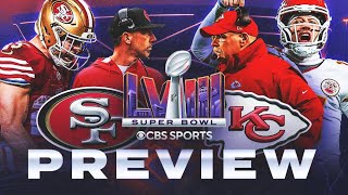 SUPER BOWL LVIII FULL PREVIEW 49ers vs Chiefs I FINAL PICKS  PREDICTIONS I CBS Sports [upl. by Fital]