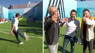 David Bentley scores an amazing top bin goal ⚡  You Know The Drill LIVE  With Jimmy Bullard [upl. by Heurlin959]