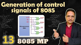 Generation of Control Signals in 8085 Microprocessor Understanding Read and Write Signals [upl. by Gerick522]