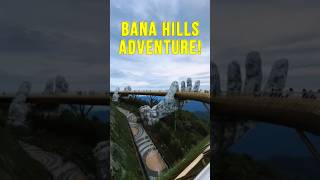 Exploring Bana Hills Da Nang Vietnam  Golden Bridge amp Fantasy Park Adventure [upl. by Suertemed642]