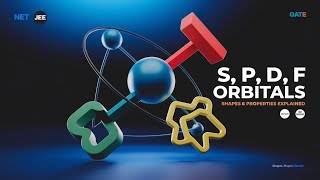 Atomic Orbitals Explained  Shapes amp Properties of s p d f Orbitals  NEETJEE Chemistry [upl. by Aivato316]