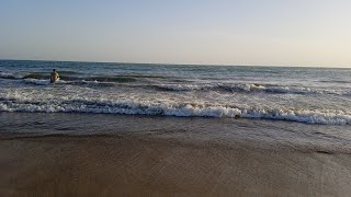 Sandspit beach ⛱️ View  Karachi beautiful beach subscribe  nuzhatkidunya  v log turtle 🐢 beach [upl. by Rosanne]