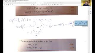 61 Estimering av p i binomisk fordeling [upl. by Goldia16]