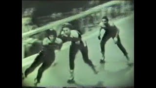 Blatz Beer TV Commercial with the 1949 Roller Derby New York Vs Philadelphia [upl. by Bernadina]