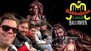 BOBBEJAANLAND HALLOWEEN VLOG  ALLE 7 SPOOKHUIZEN DOEN  ILYAS IS JARIG  SPACEN IN BAZAAR BIZARRE [upl. by Eylrahc]