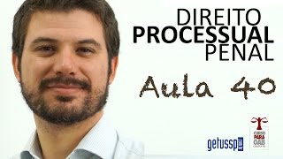 Aula 40  Direito Processual Penal  Prisão Preventiva [upl. by Yclek]