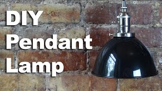 DIY Pendant Light How To  GardenFork Sponsored Video [upl. by Eastlake]