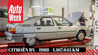 Citroën BX 14E – 1988 – 1167645 km  Klokje Rond [upl. by Branden]