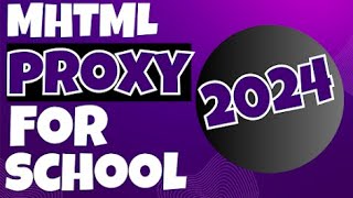 MHTML Proxy  How To Unblocked All Website On School Chromebook 2024 [upl. by Bainbridge]